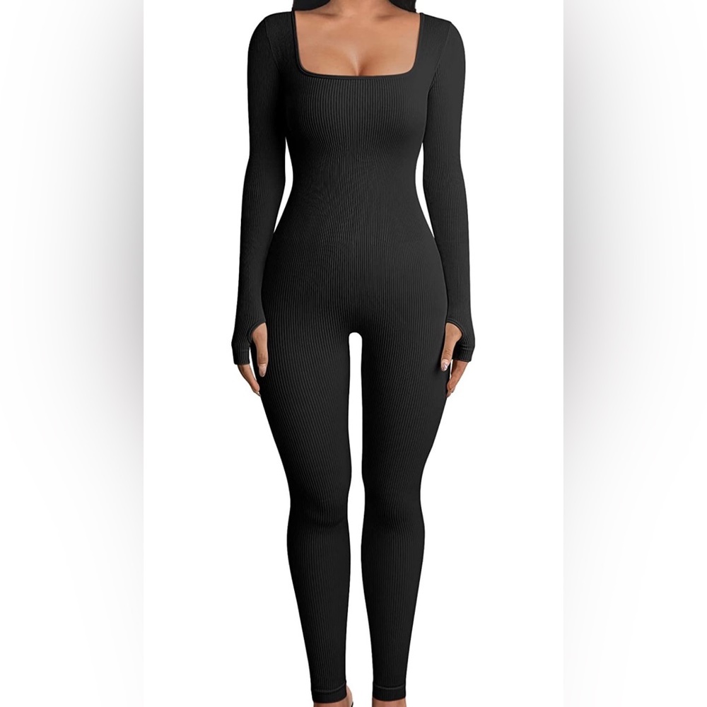 Form fitting jumpsuit